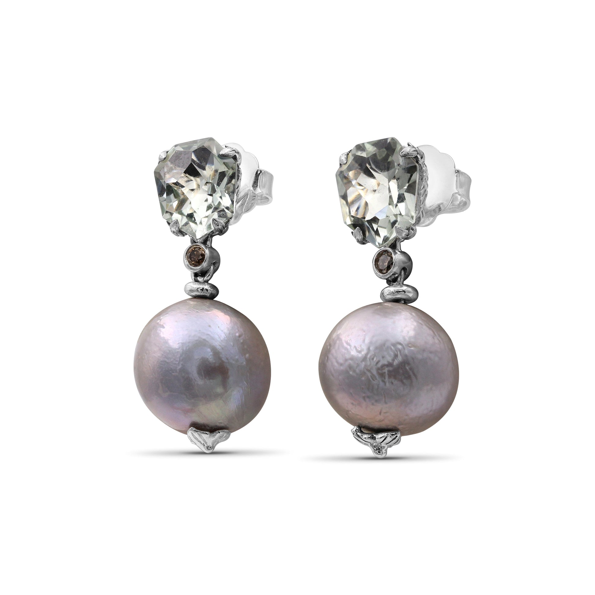 galactical-silver-baroque-pearl-green-amethyst-and-champagne-diamond-earring-in-sterling-silver