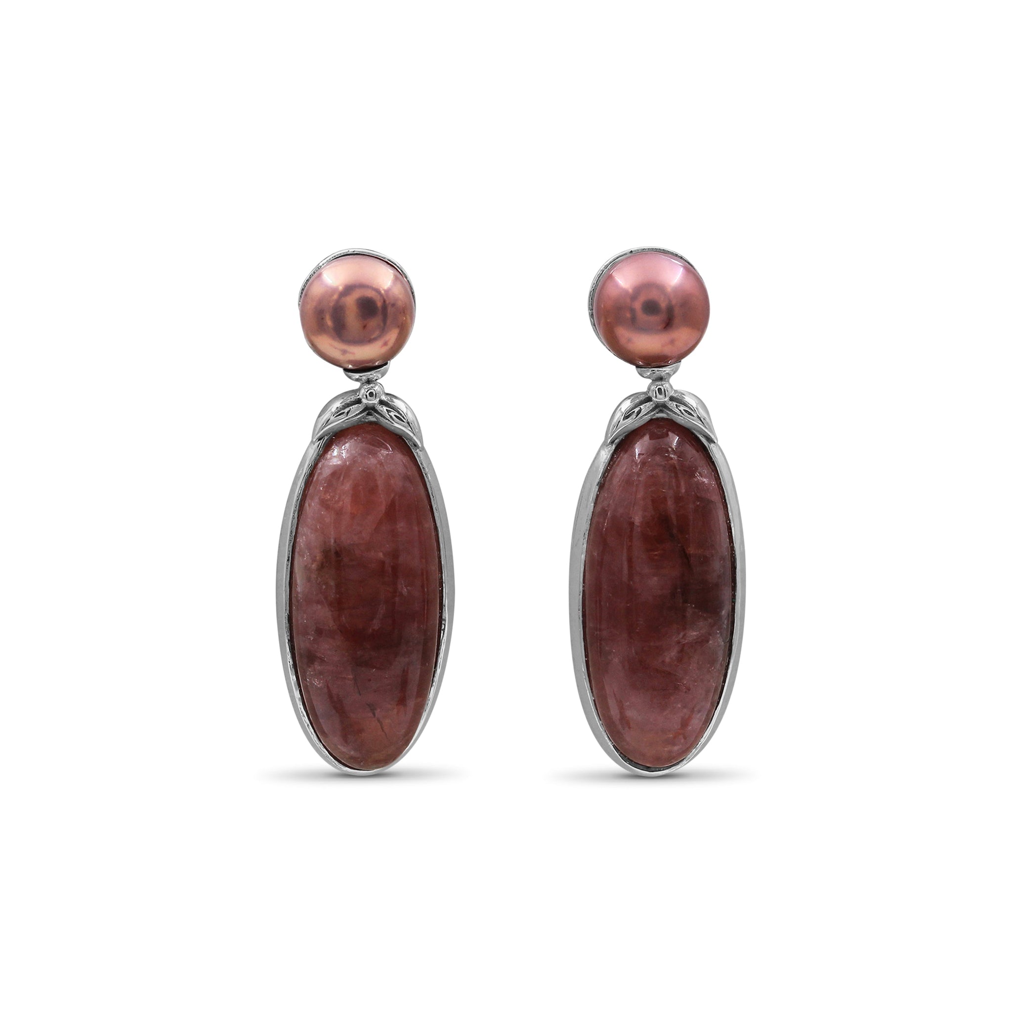 terraquatic-pearl-and-rhodochrosite-earring-in-sterling-silver