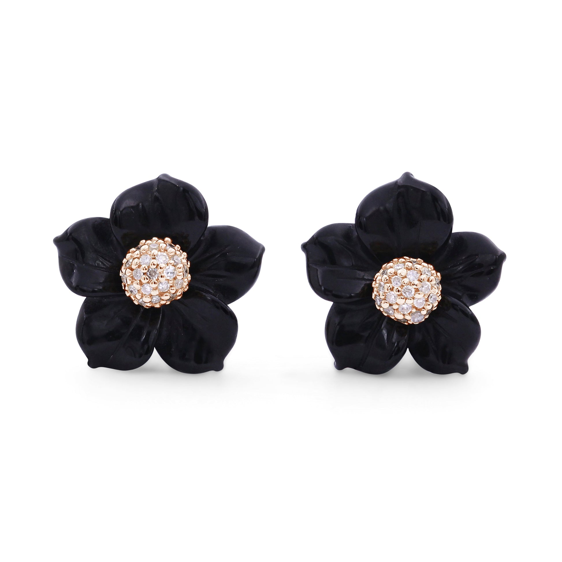 luxury-hand-carved-black-mother-of-pearl-and-diamond-earrings-in-18k-rose-gold