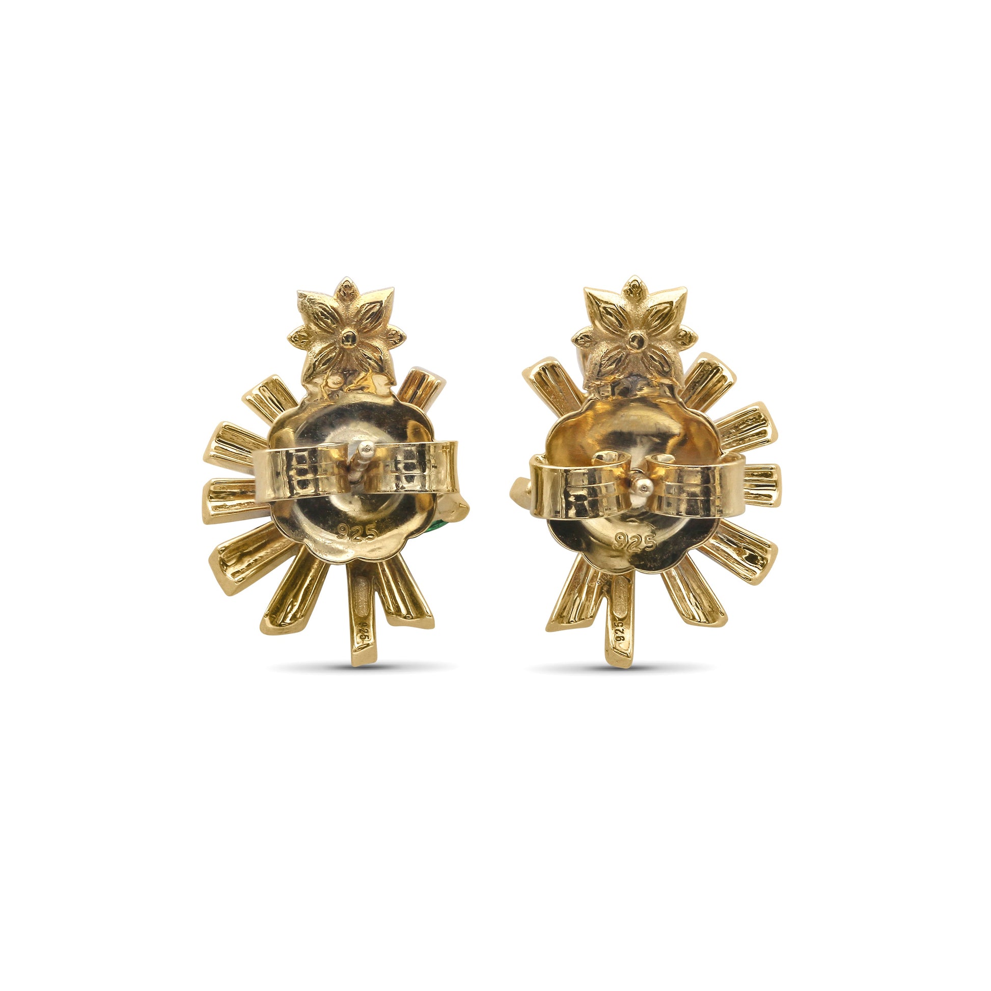 sunray-emerald-1-05ct-and-diamond-0-55ct-earring-in-18k-gold