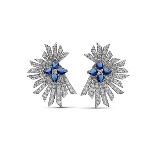 sunray-sapphire-1-60ct-and-diamond-1-85ct-earring-in-18k-gold