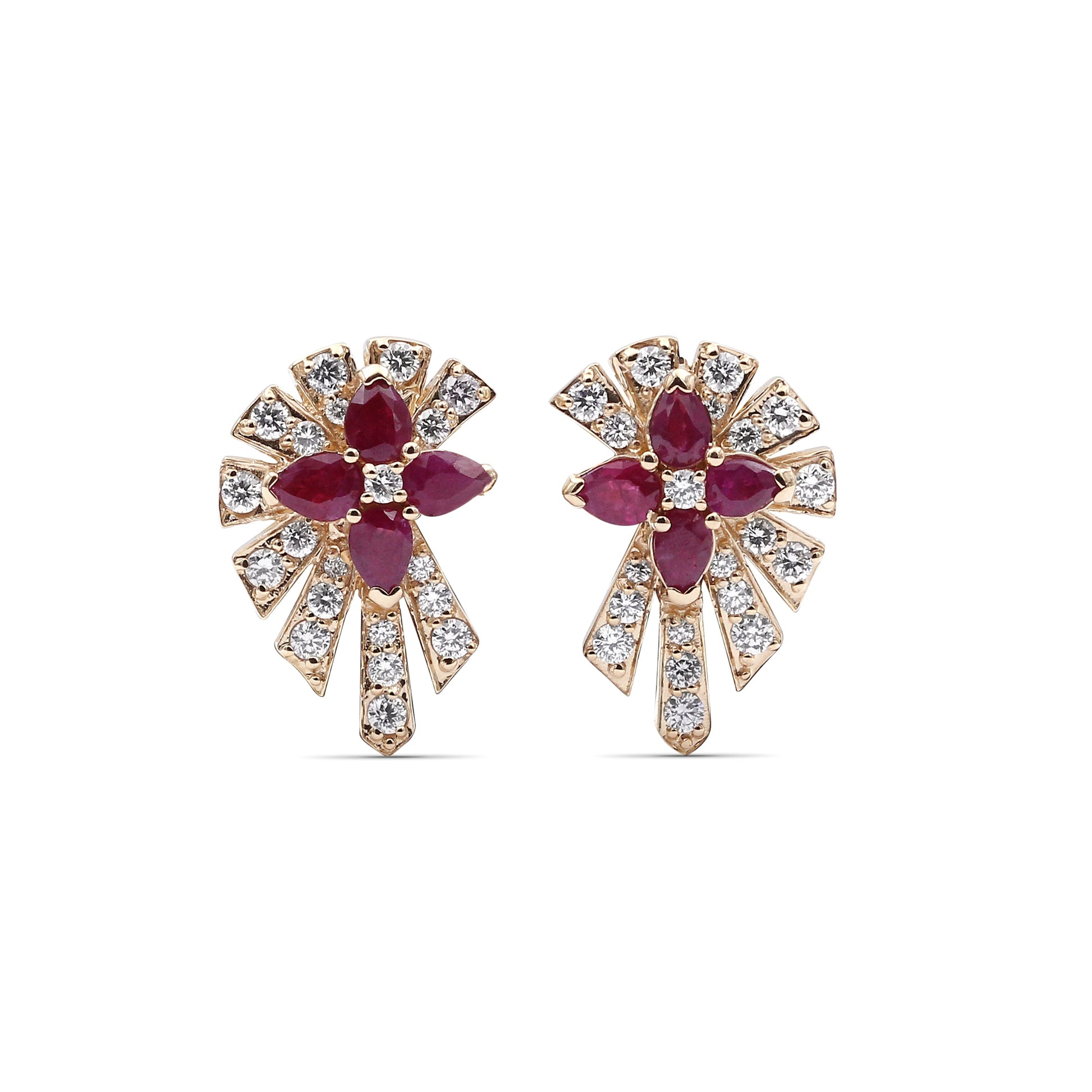 sunray-ruby-0-64ct-and-diamond-0-50ct-earring-in-18k-gold