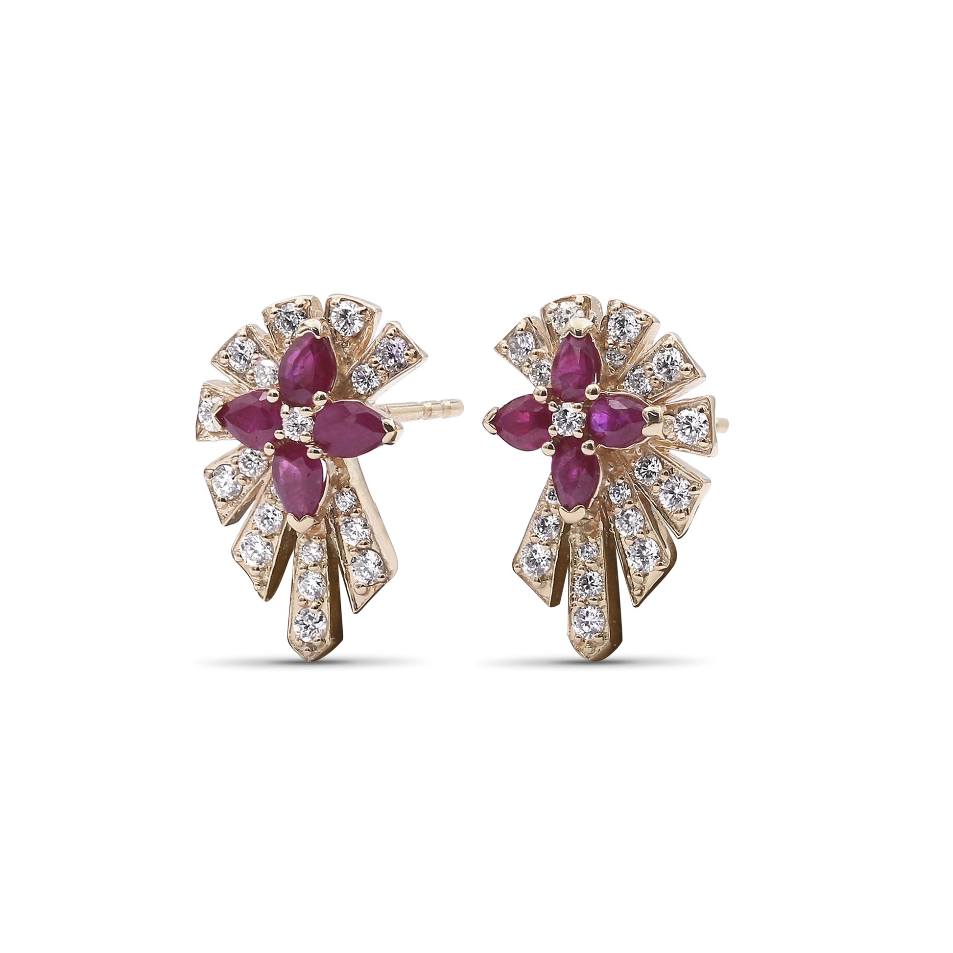 sunray-ruby-0-64ct-and-diamond-0-50ct-earring-in-18k-gold