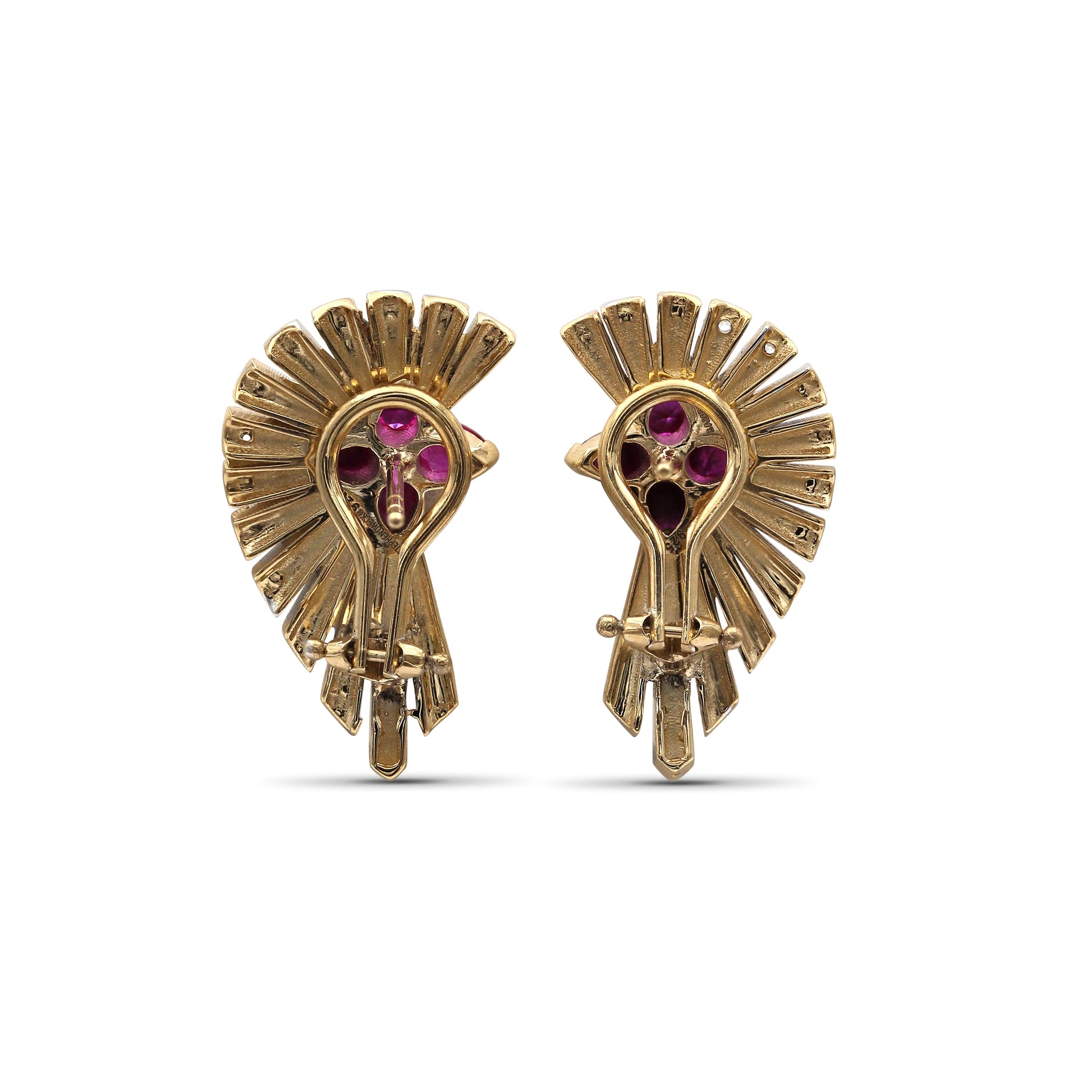 sunray-ruby-1-55ct-and-diamond-1-25ct-earring-in-18k-gold
