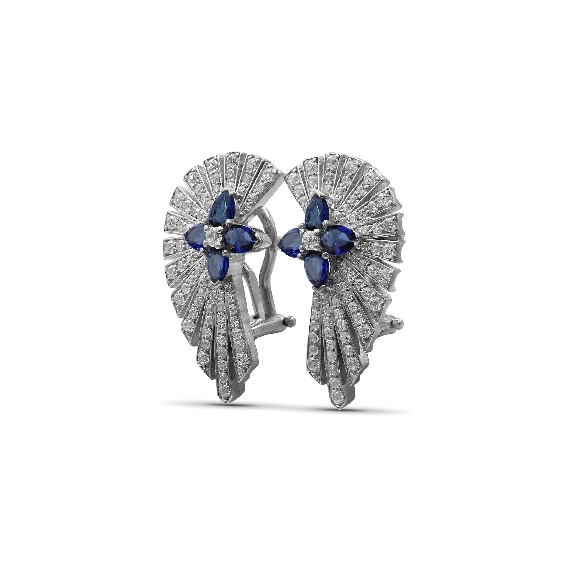 sunray-sapphire-1-60ct-and-diamond-1-25ct-earring-in-18k-gold