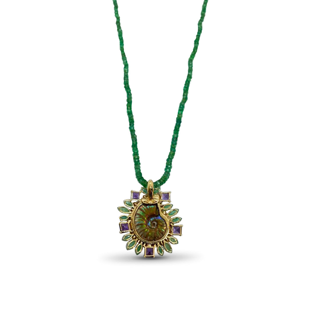 luxury-ammolite-emerald-amethyst-diamond-and-emerald-bead-necklace-in-18k-gold