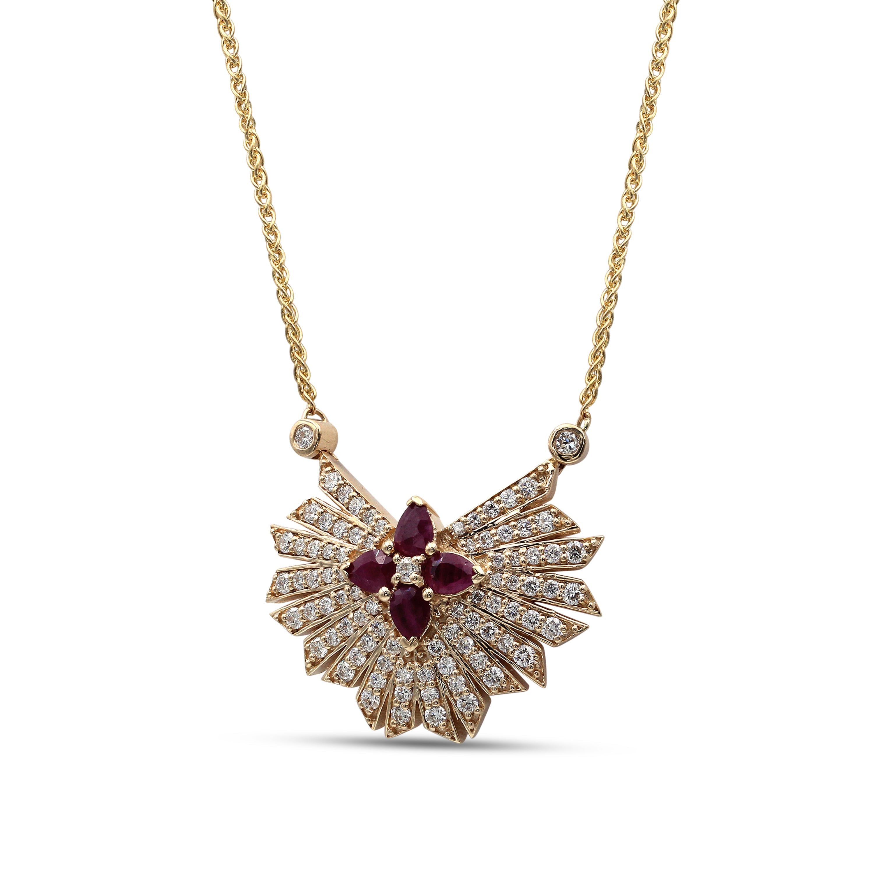 sunray-ruby-0-68ct-and-diamond-0-85ct-pendant-in-18k-gold