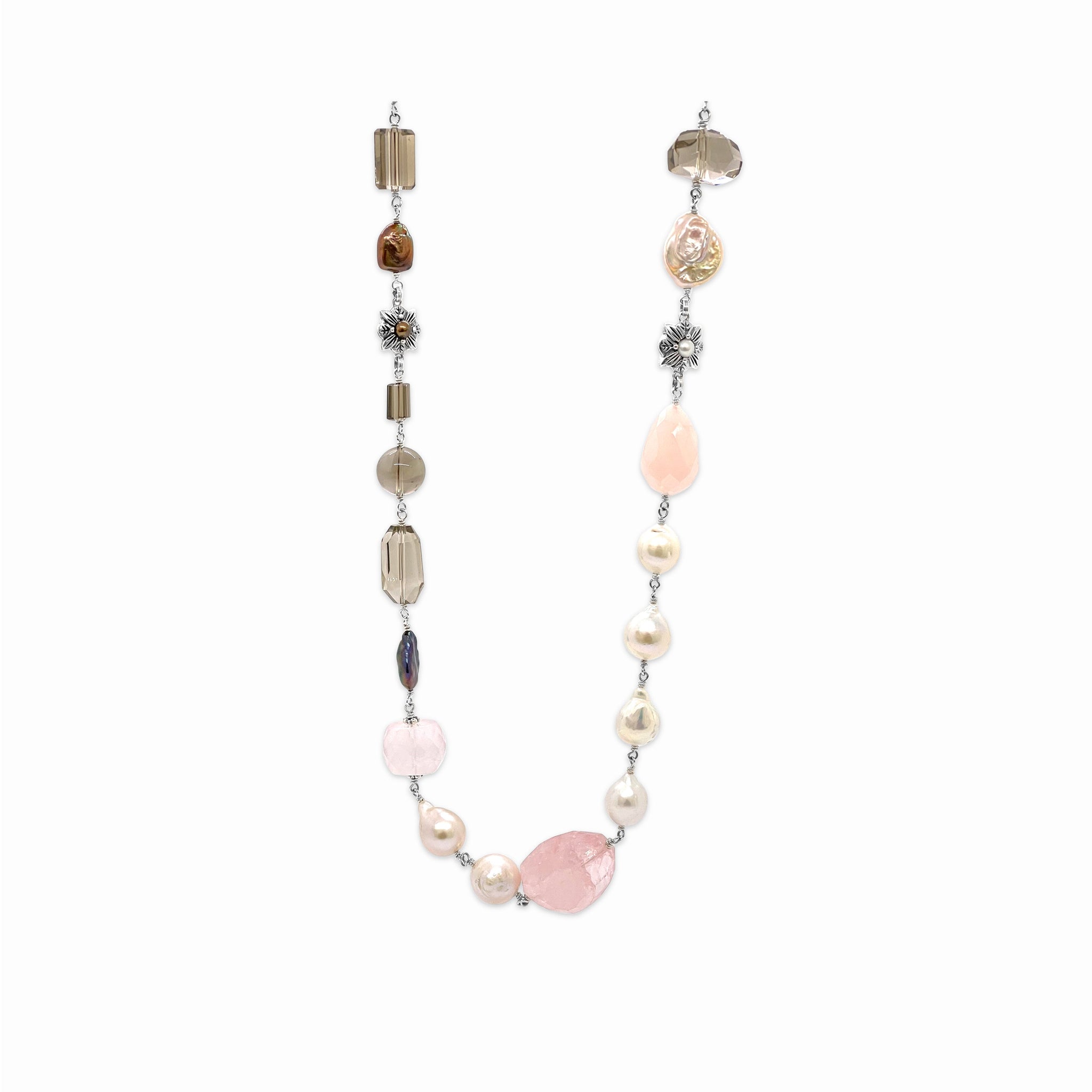 terraquatic-multi-hued-pearls-baroque-and-keshi-pearls-and-smoky-and-rose-quartz-necklace-in-sterling-silver