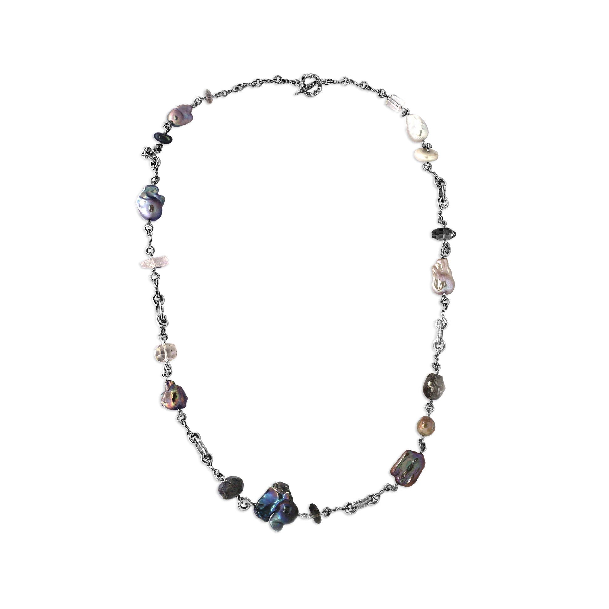 terraquatic-necklace-of-natural-various-sized-pearls-hand-worked-with-sterling-silver-links