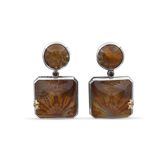 one-of-a-kind-red-hair-rutilated-quartz-natural-quartz-agate-and-champagne-diamond-0-15ct-earring-in-sterling-silver-with-18k-gold-adam