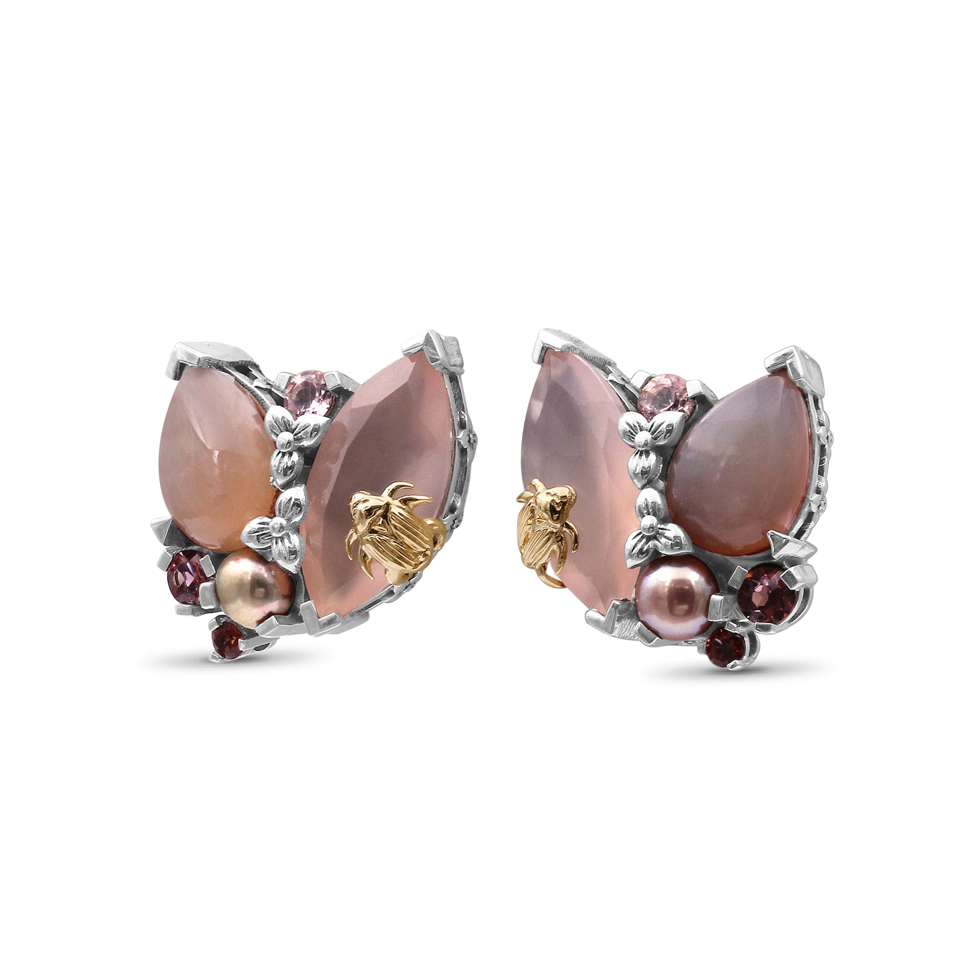 one-of-a-kind-pink-tourmaline-rose-gold-pearl-smooth-pink-chalcedony-pink-chalcedony-earring-in-sterling-silver-with-18k-gold-adam