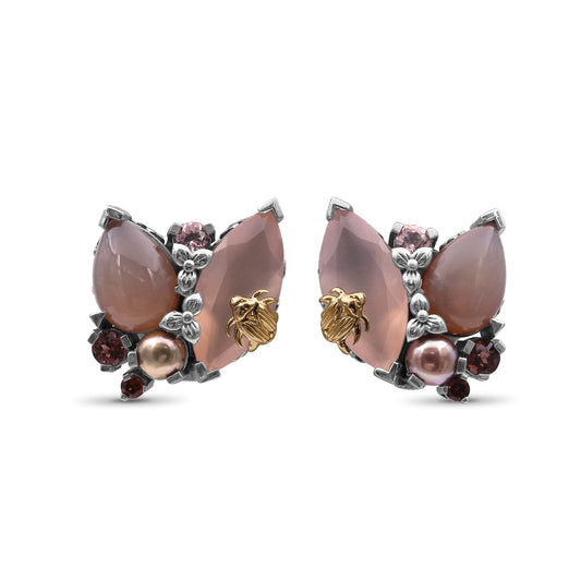 one-of-a-kind-pink-tourmaline-rose-gold-pearl-smooth-pink-chalcedony-pink-chalcedony-earring-in-sterling-silver-with-18k-gold-adam