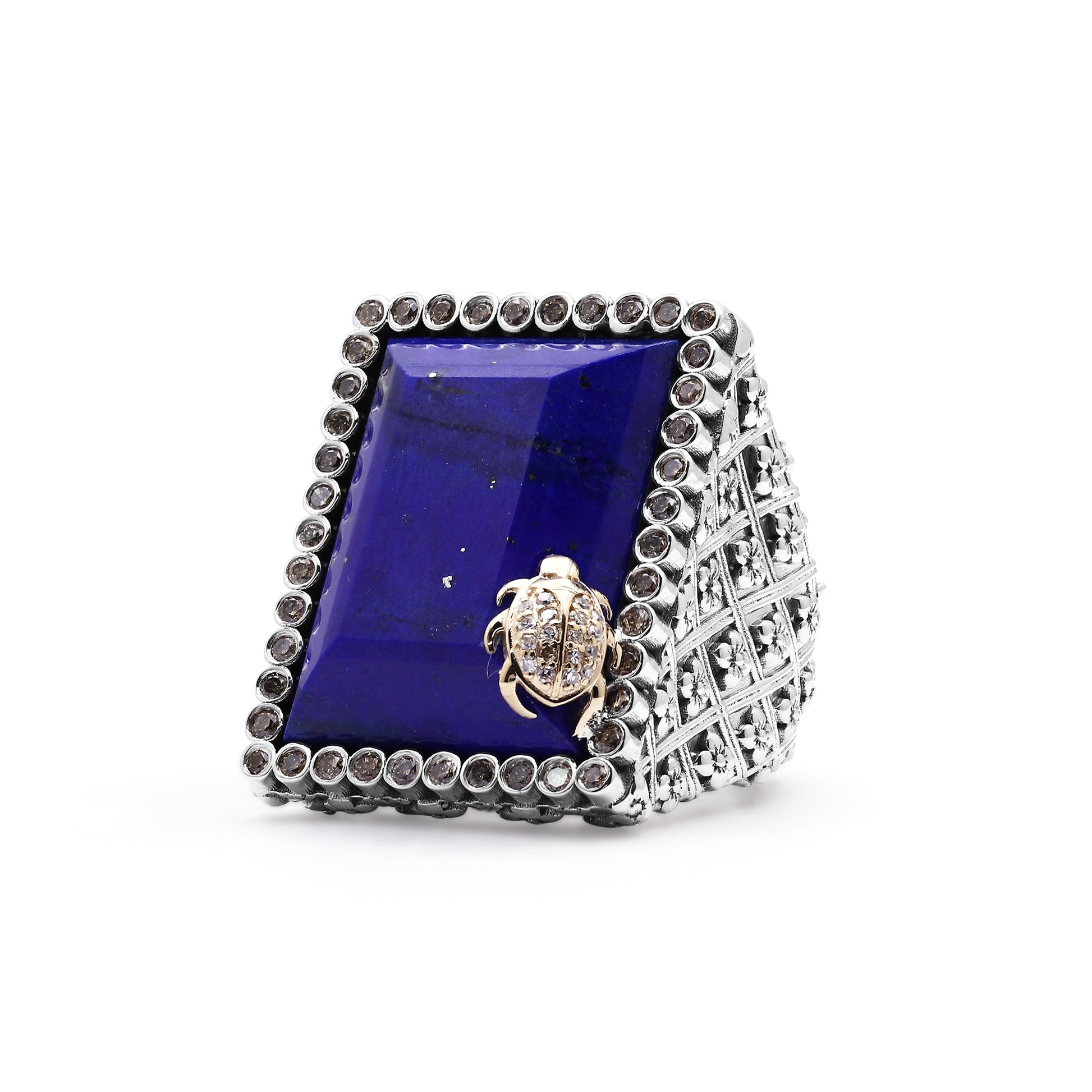 faceted-lapis-and-diamond-0-50ct-ring-in-sterling-silver-with-18k-gold-diamond-pave-adam