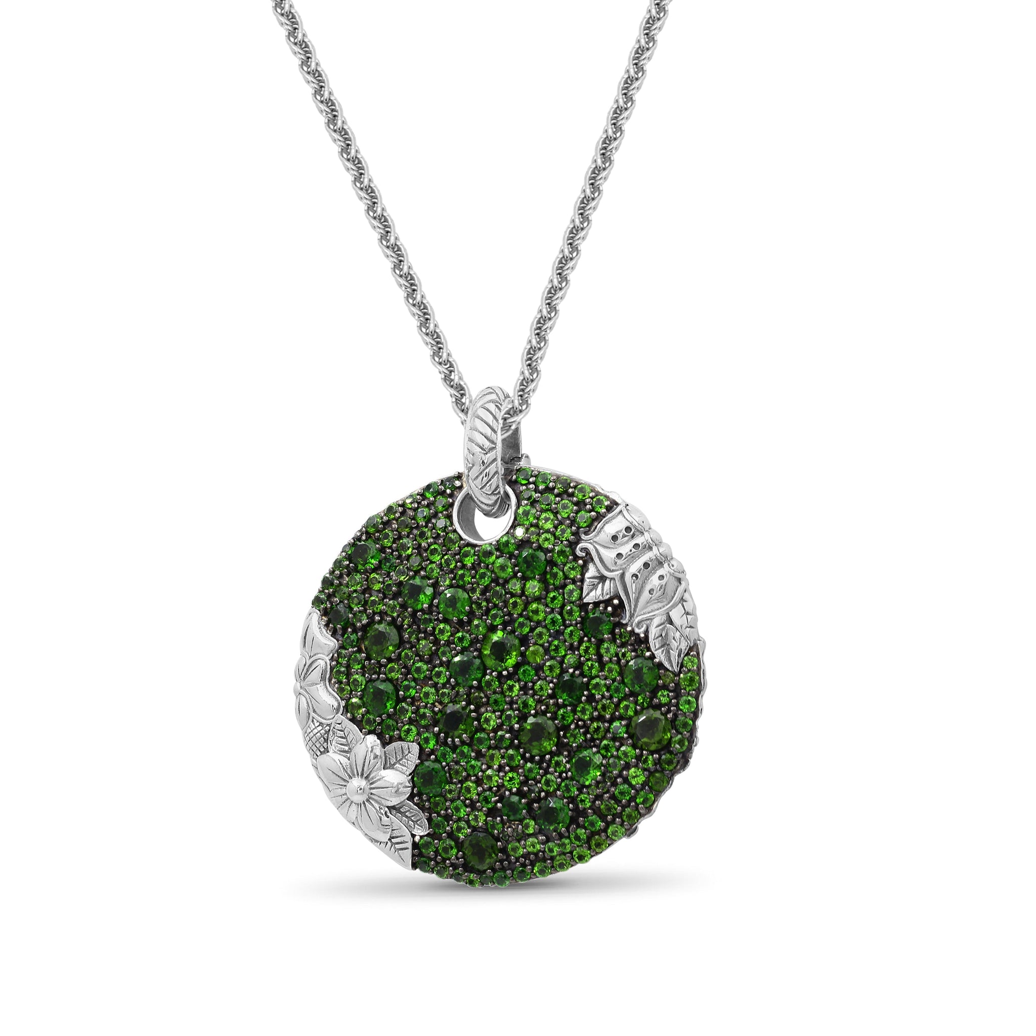 garden-of-stephen-faceted-chrome-diopside-pave-pendant-in-sterling-silver
