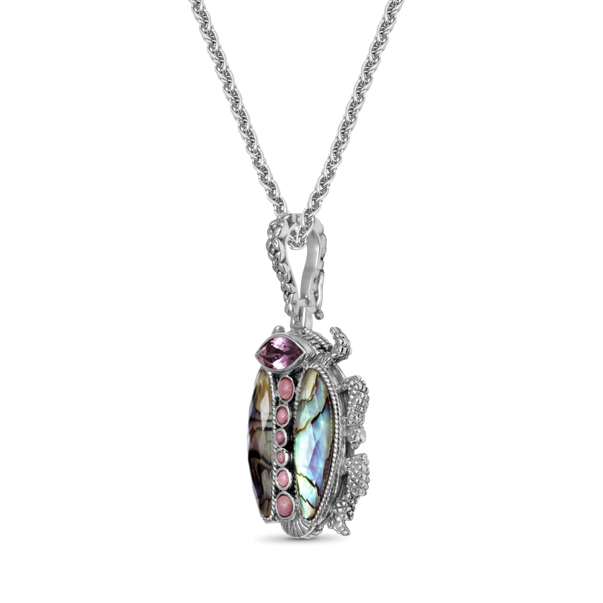 garden-of-stephen-amethyst-phosphosiderite-natural-quartz-and-abalone-scarab-pendant-in-sterling-silver