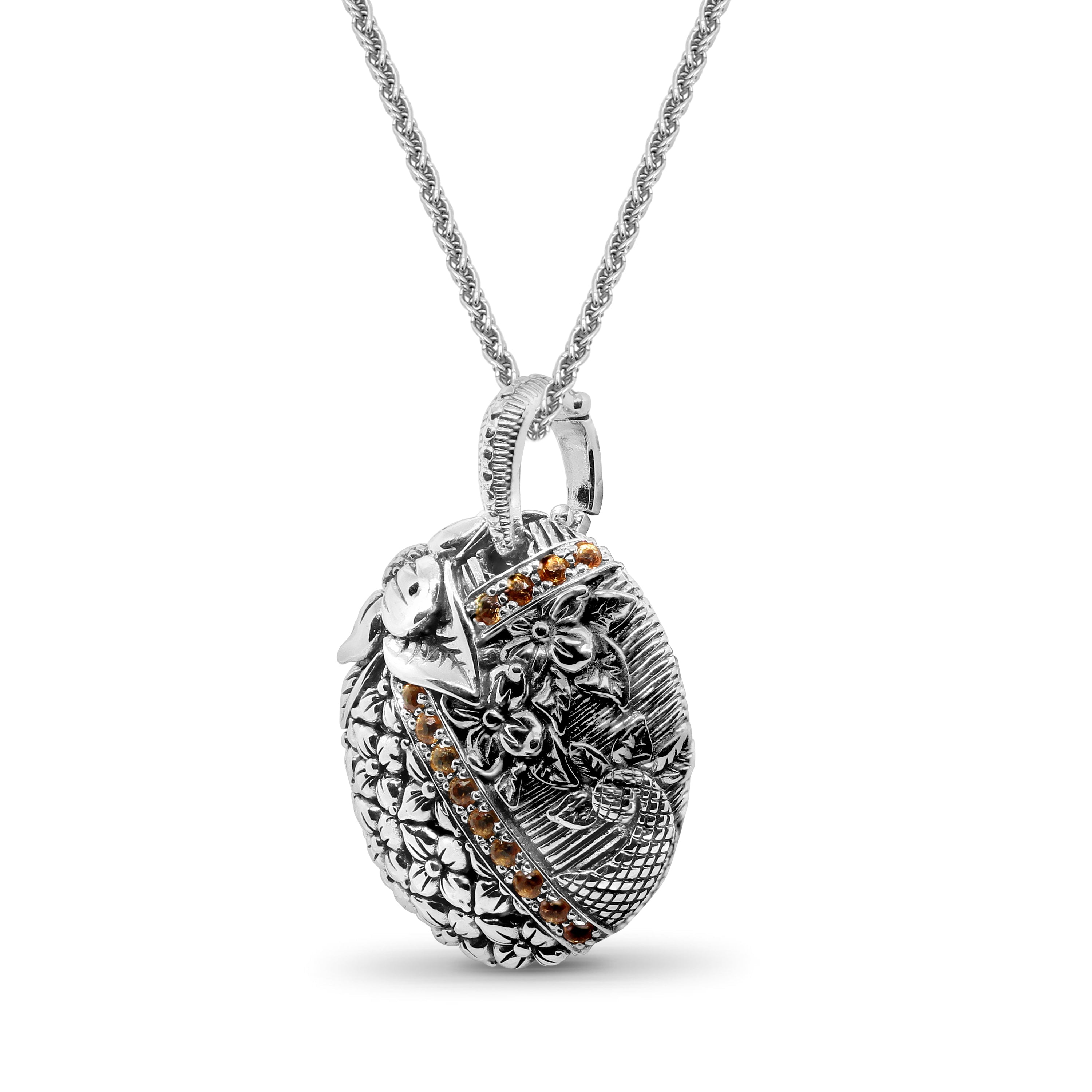 kyoto-orange-sapphire-0-55ct-pendant-in-sterling-silver