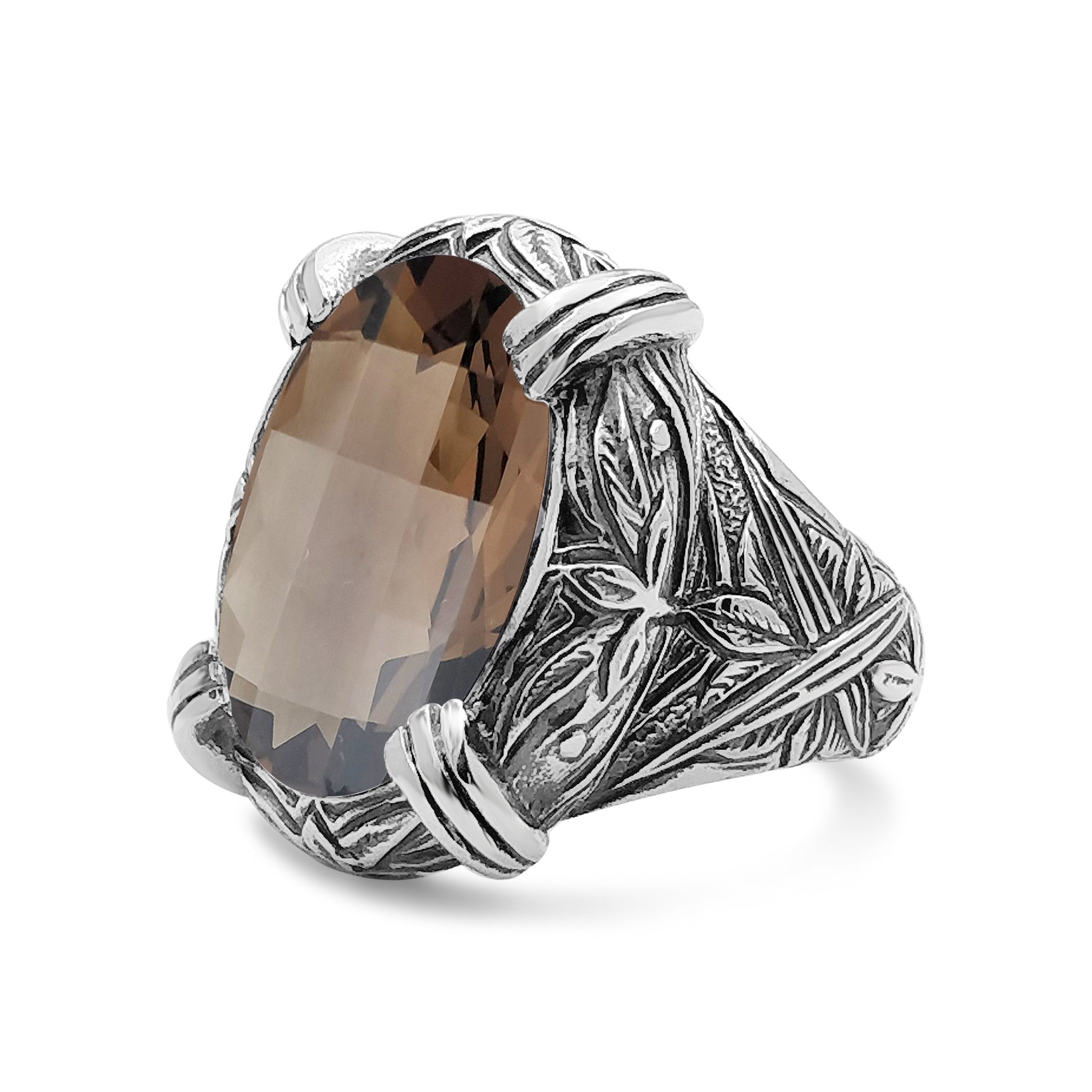garden-of-stephen-faceted-smoky-quartz-ring-in-sterling-silver