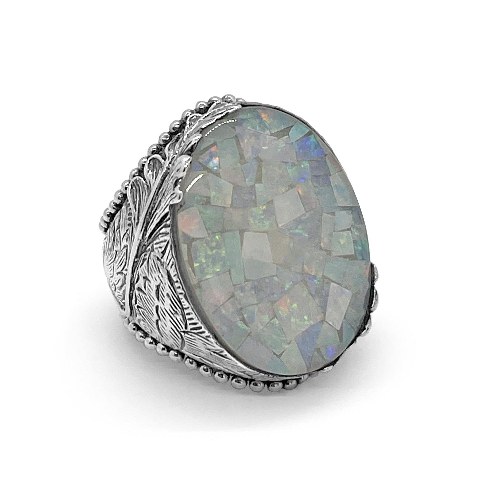 garden-of-stephen-white-opal-mosaic-triplet-smooth-ring-in-sterling-silver