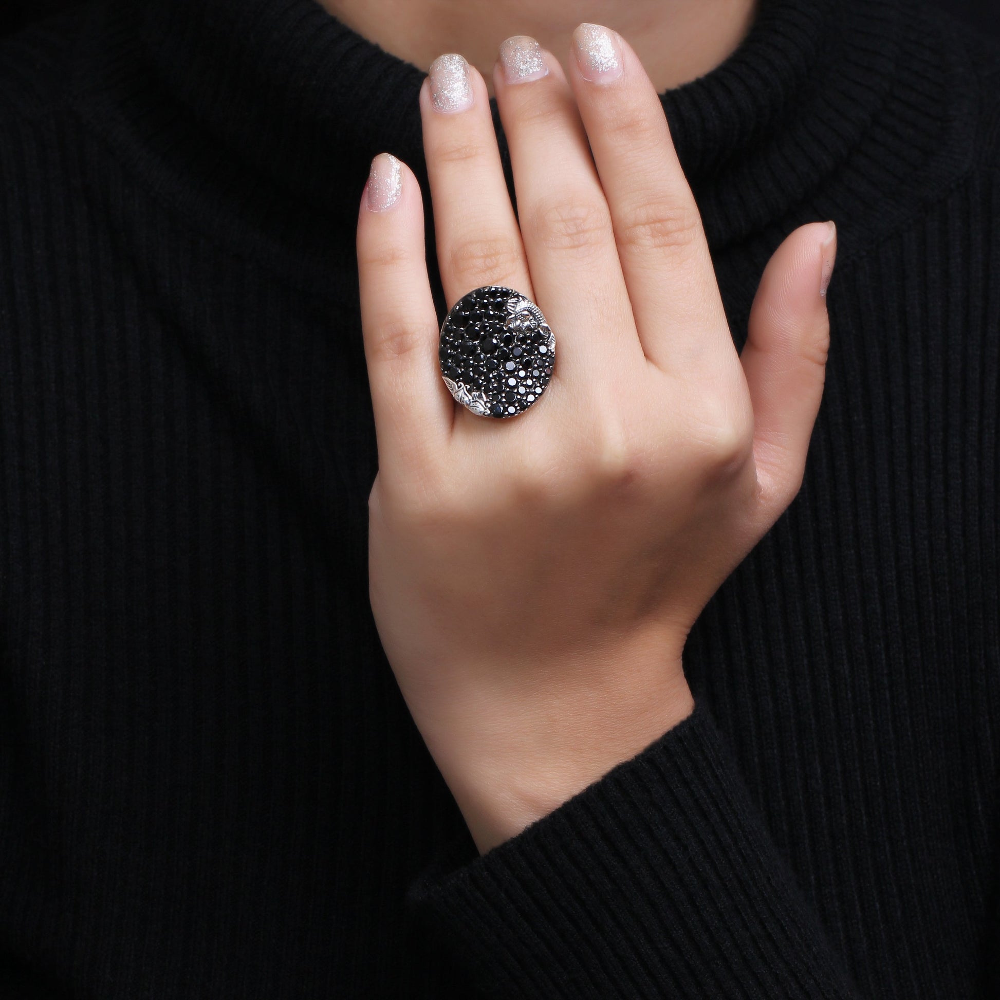 garden-of-stephen-black-spinel-pave-ring-in-sterling-silver