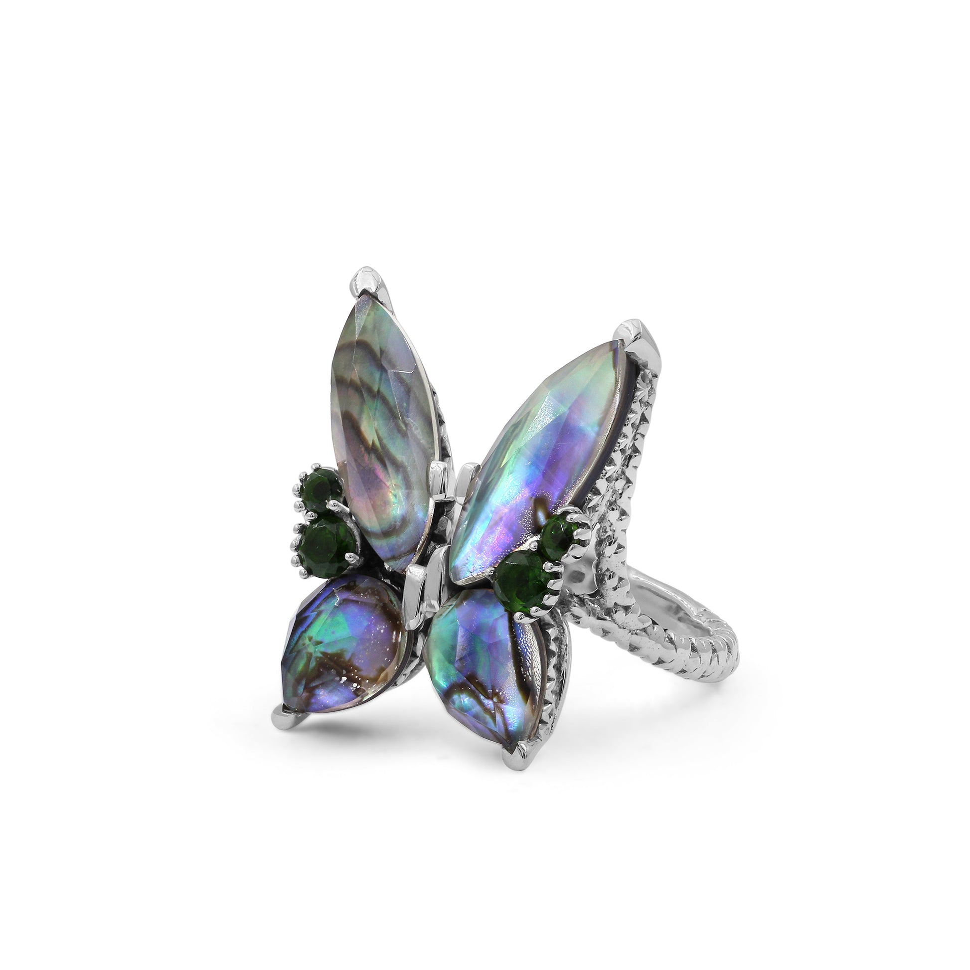 garden-of-stephen-faceted-natural-quartz-abalone-and-peridot-butterfly-ring-in-sterling-silver