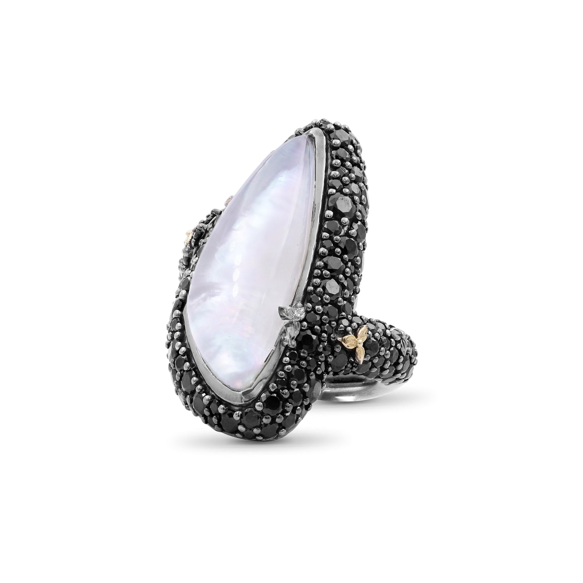 garden-of-stephen-natural-quartz-mother-of-pearl-and-black-spinel-ring-in-sterling-silver-with-18k-gold-flowers