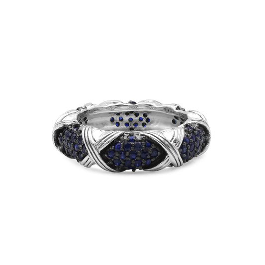 garden-of-stephen-blue-sapphire-pave-ring-in-sterling-silver