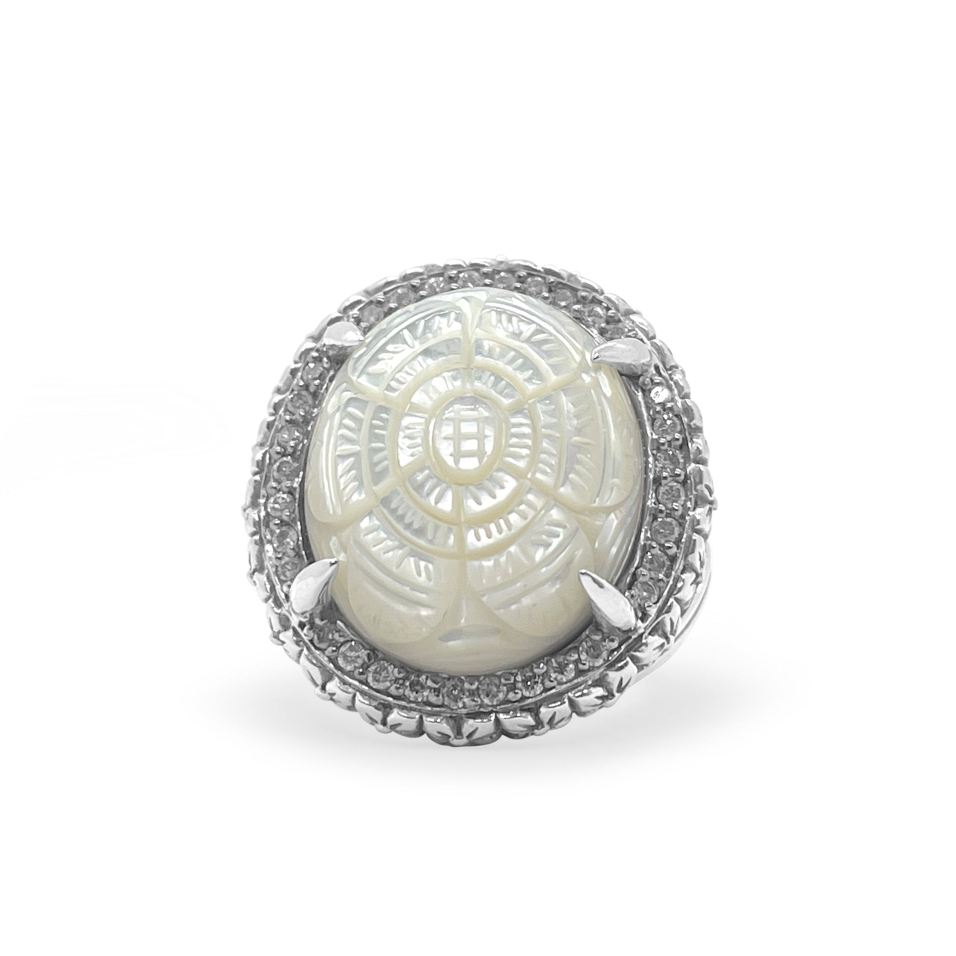 legacy-hand-carved-mother-of-pearl-ring-with-0-50ct-champagne-diamonds-in-sterling-silver