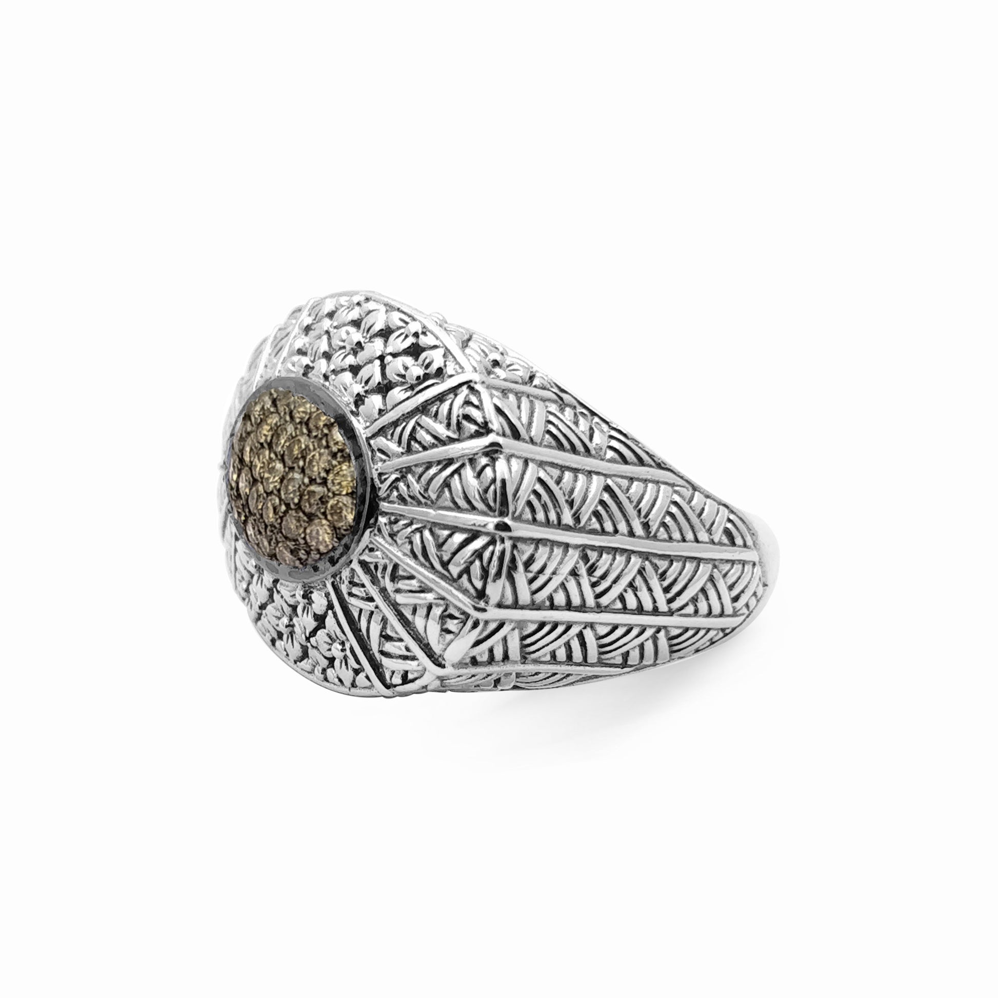 kyoto-champagne-diamond-0-60ct-engraved-ring-in-sterling-silver