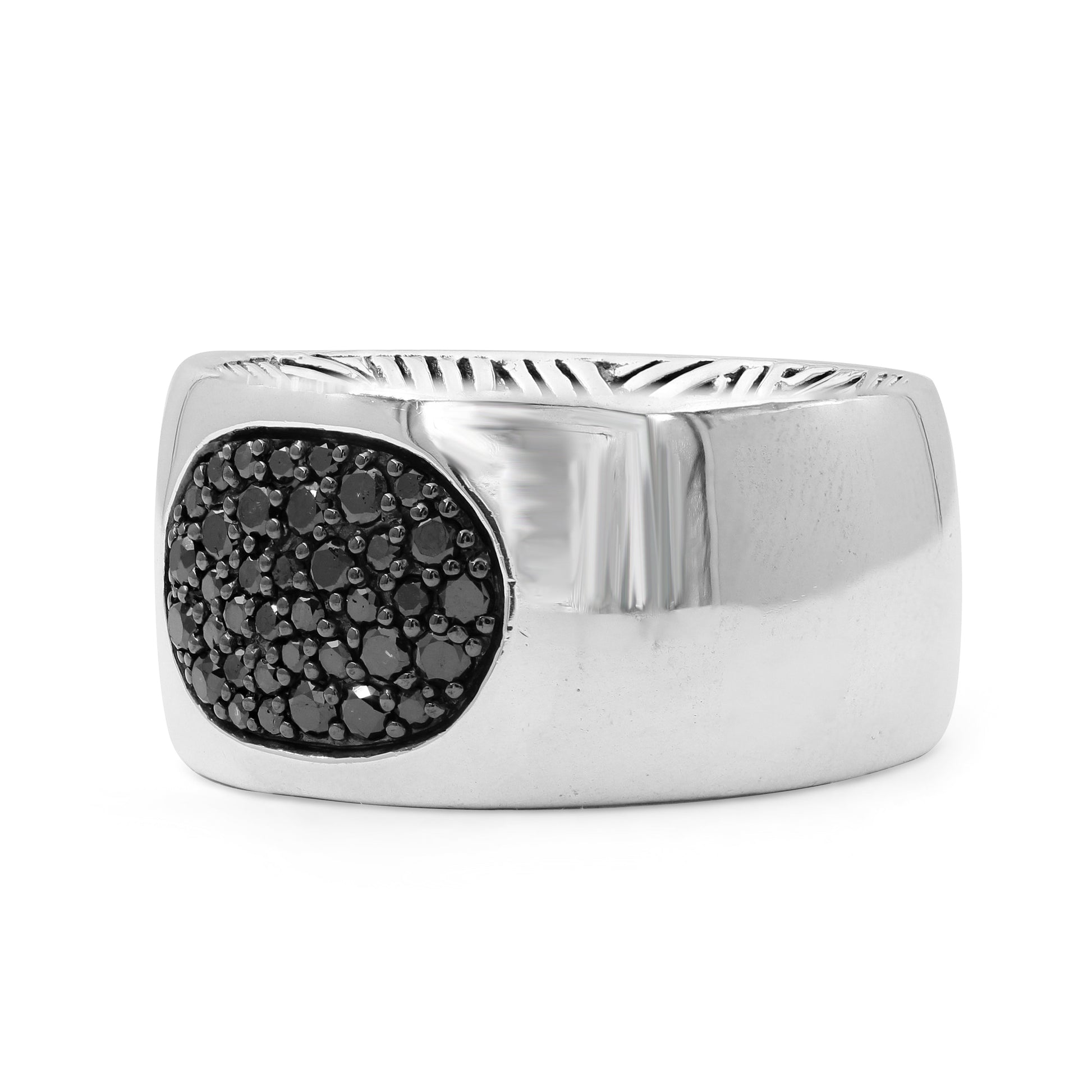 kyoto-black-diamond-0-75ct-dome-ring-in-sterling-silver