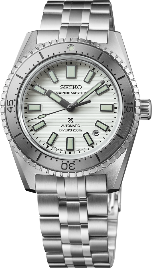 Seiko luxe 100TH ANNIVERSARY LIMITED EDITION MARINEMASTER Watch SJE097
