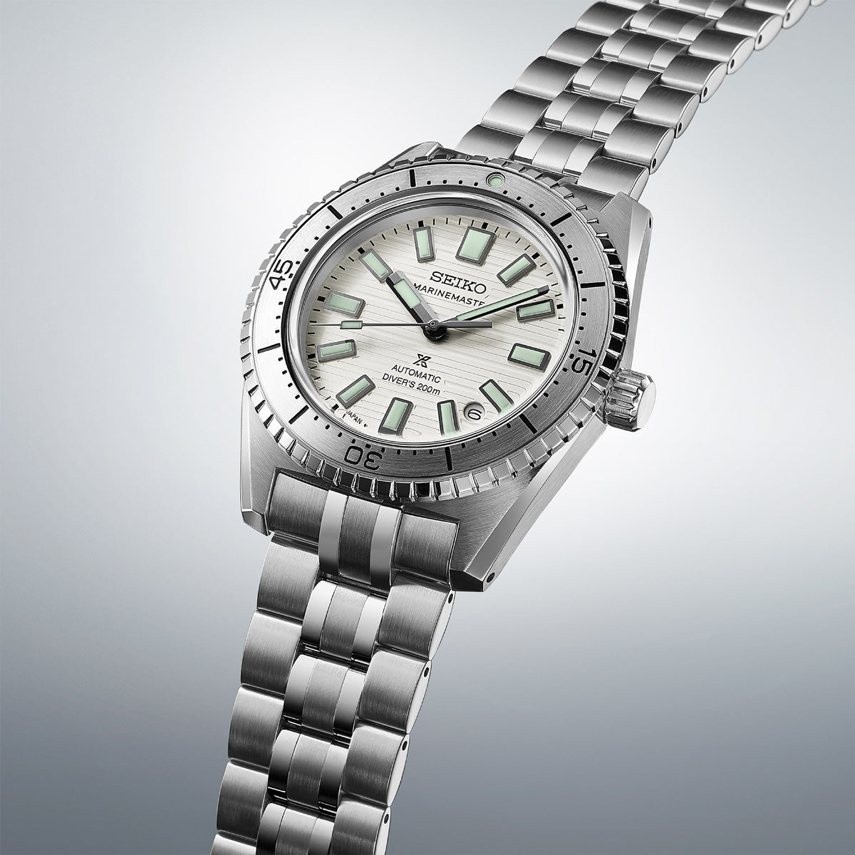 Seiko luxe 100TH ANNIVERSARY LIMITED EDITION MARINEMASTER Watch SJE097