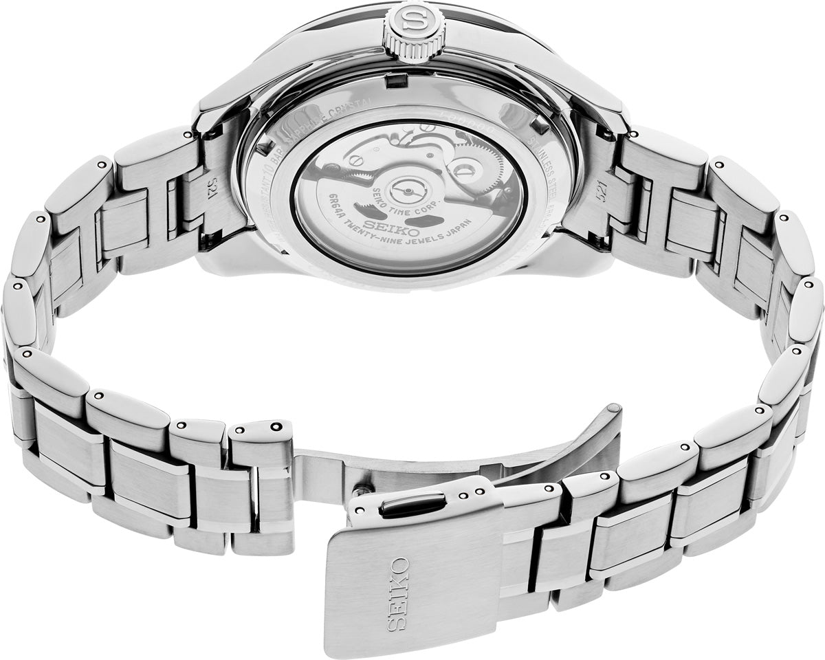 Seiko luxe PRESAGE SHARP EDGED SERIES GMT Watch SPB221