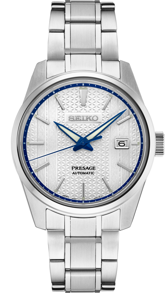 Seiko Presage Sharp-Edged Series Zero Halliburton Limited Edition Watch SPB277