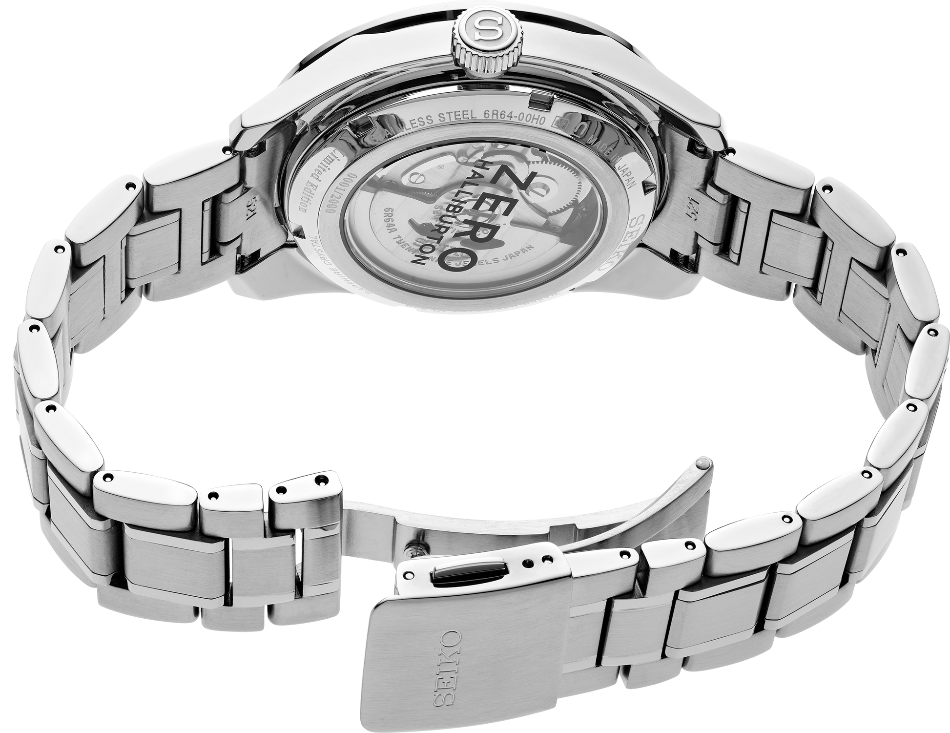 Seiko Presage Sharp-Edged Series Zero Halliburton Limited Edition Watch SPB277