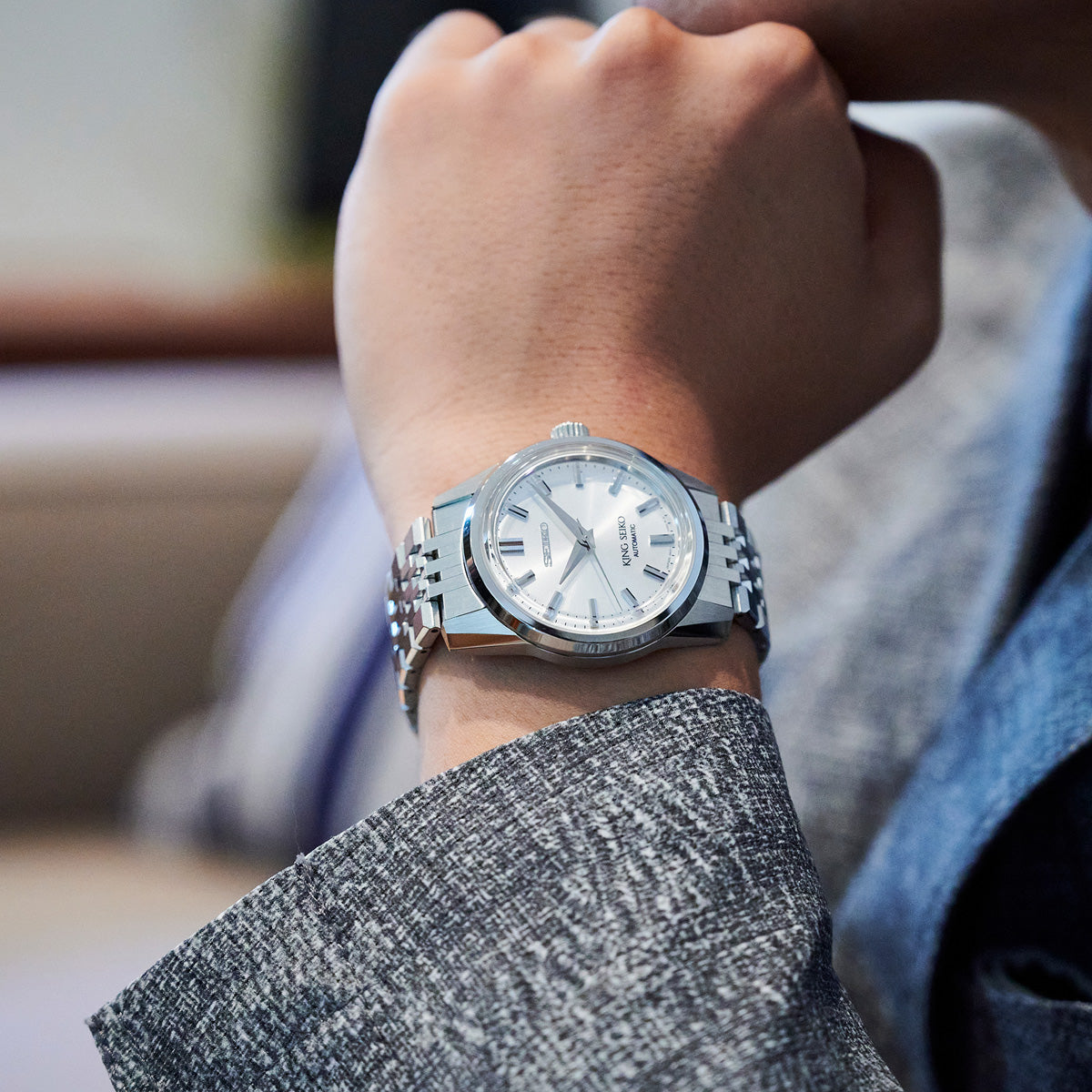 Seiko luxe KING SEIKO KSK MODERN RE-INTERPRETATION Watch SPB279