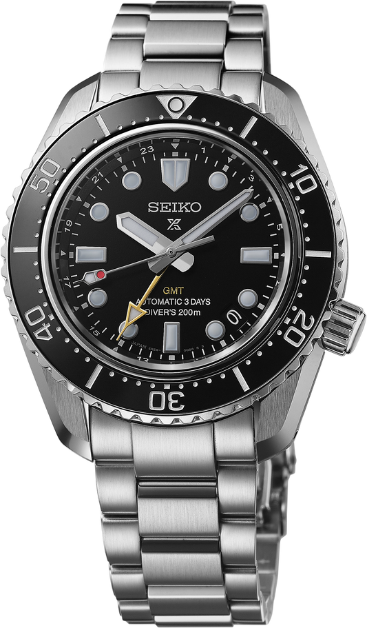 Seiko luxe PROSPEX 1968 HERITAGE DIVER'S GMT Watch SPB383