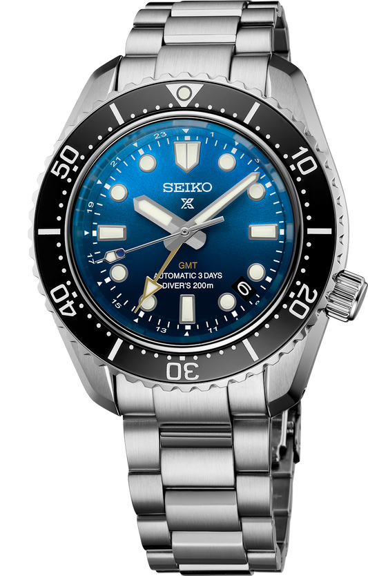 Seiko luxe PROSPEX 1968 HERITAGE DIVER'S GMT U.S. LIMITED EDITION Watch SPB477