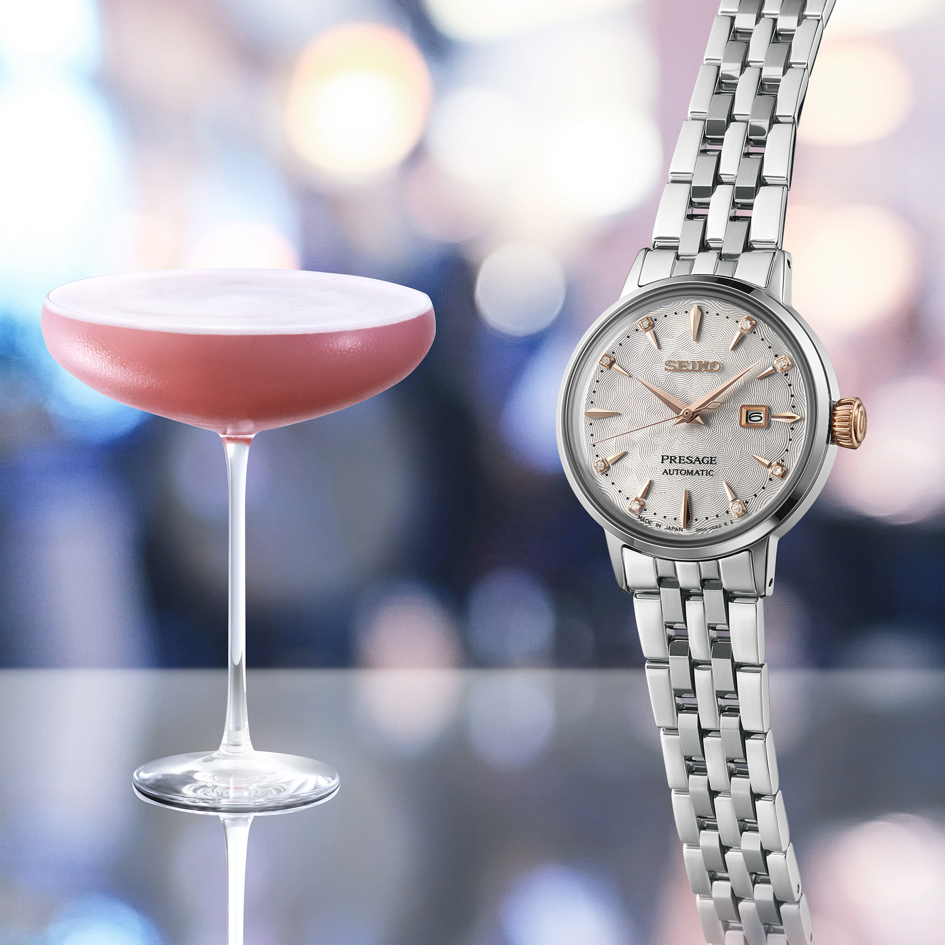 Seiko Presage Cocktail Time Watch SRE009