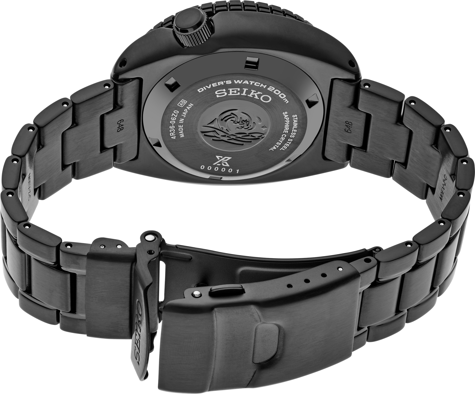 Seiko Prospex Black Series Watch SRPK43