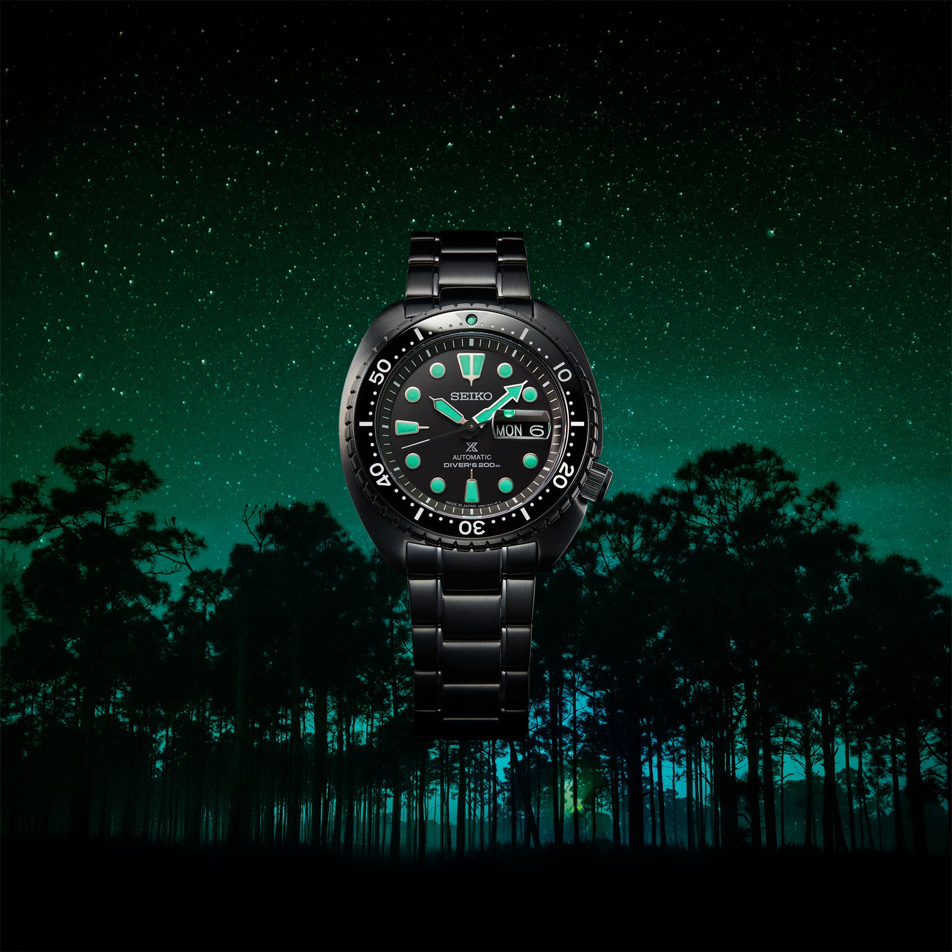 Seiko Prospex Black Series Watch SRPK43