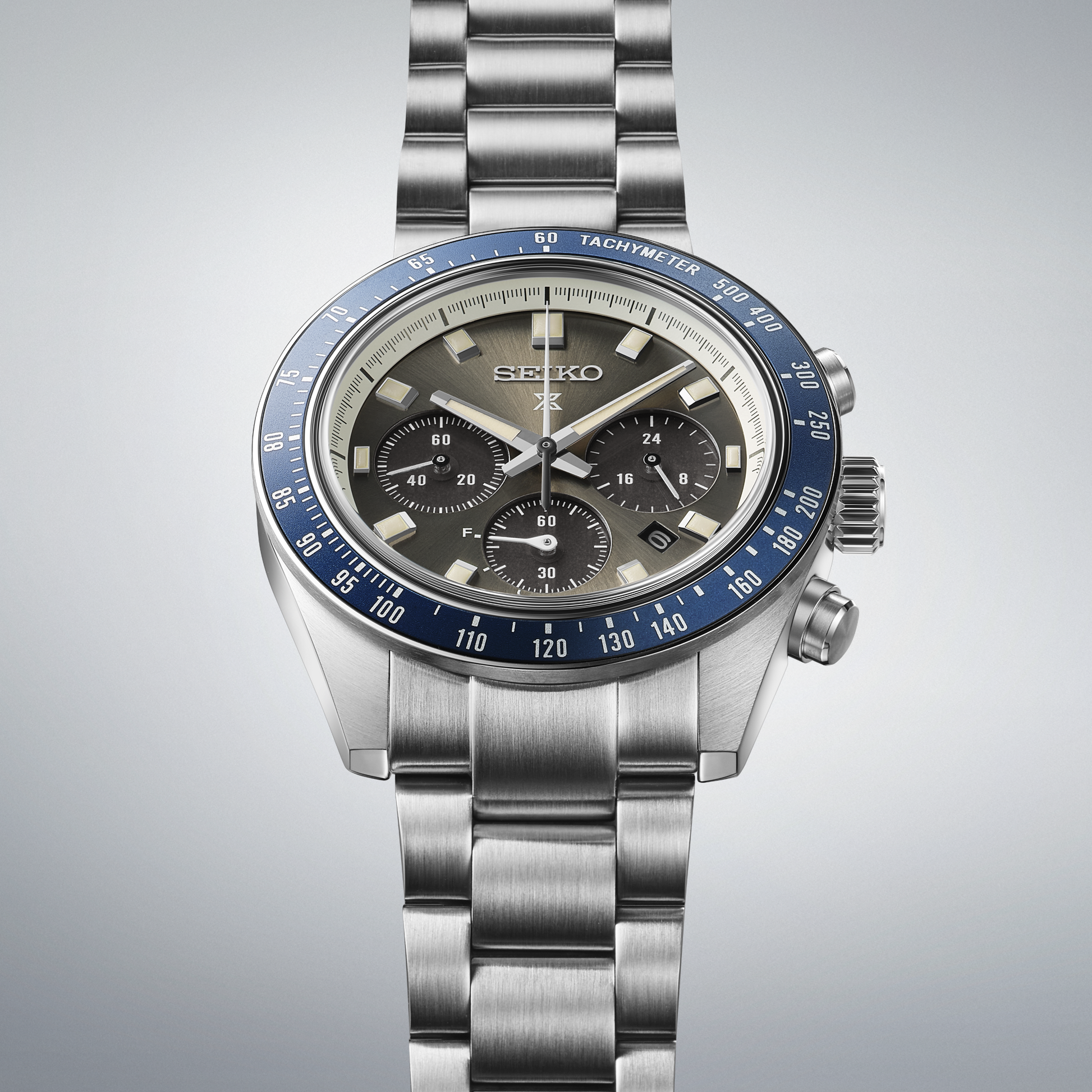 Seiko Speedtimer Solar Chronograph Watch SSC939