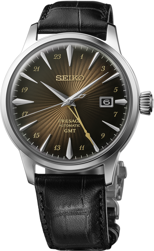 Seiko Presage Cocktail Time GMT Watch SSK039