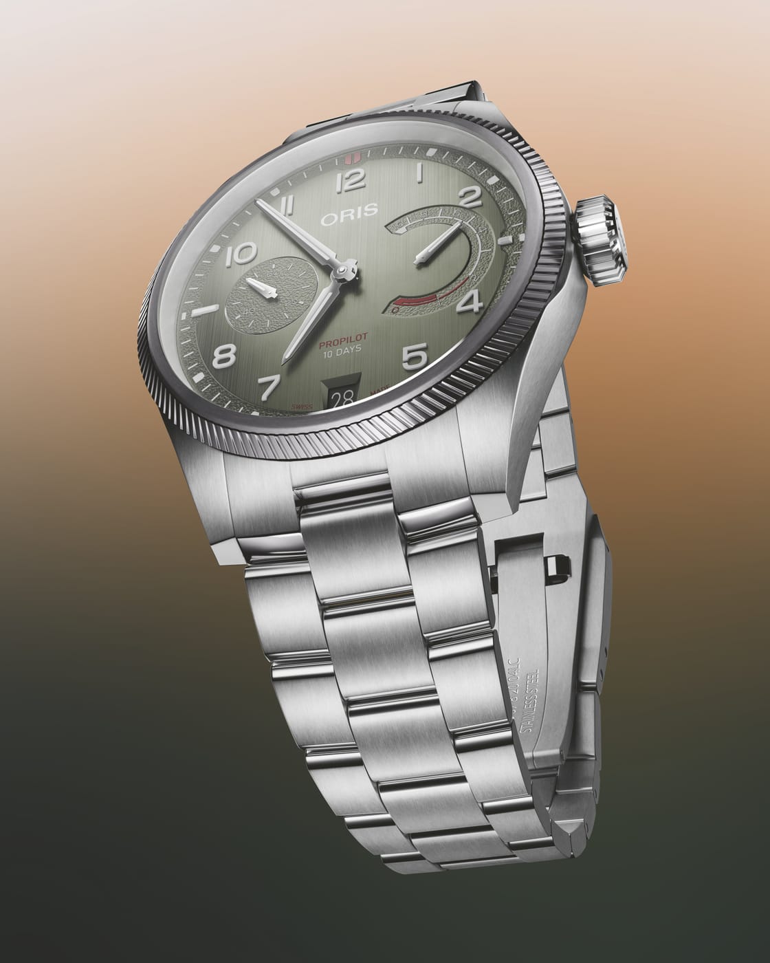 Oris ProPilot Calibre 111 Hand Winding Watch 01 111 7808 4167-07 8 20 04LC
