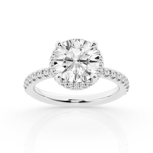 14K White Gold Ring MR-LGTXR07216R300-GW3
