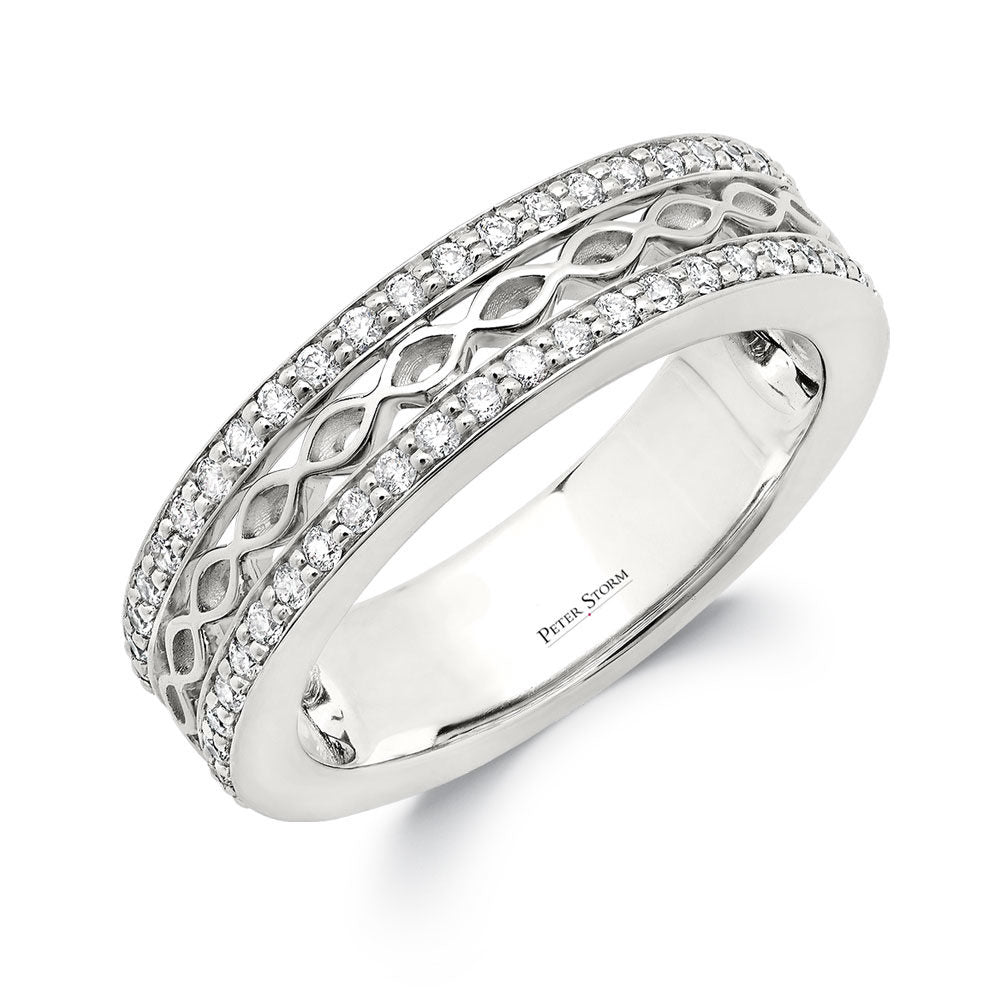 Peter Storm Narrow Diamond Engaement Ring Wbm036_4Diaw  WBM036_4DiaW