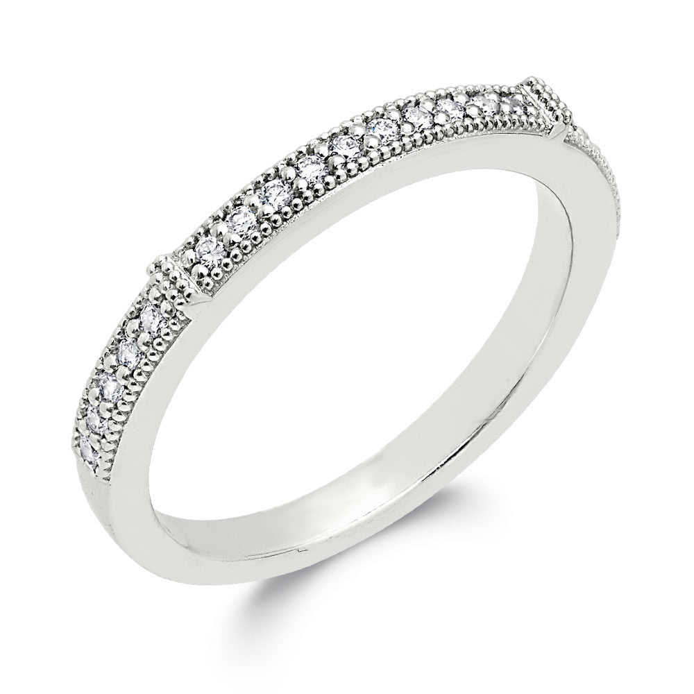 Peter Storm Milgrain Diamond Shadow Band Wbm286_4Diaw  WBM286_4DiaW