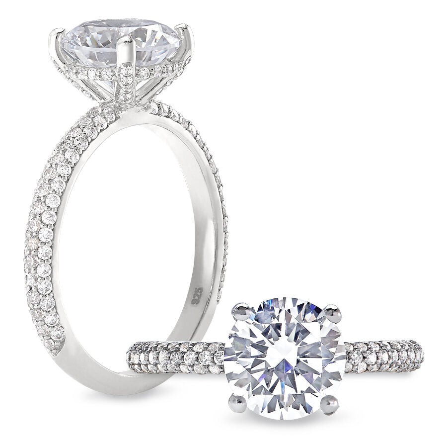 Peter Storm A twist on a traditional solitaire WSM448_4DiaW  WSM448_4DiaW