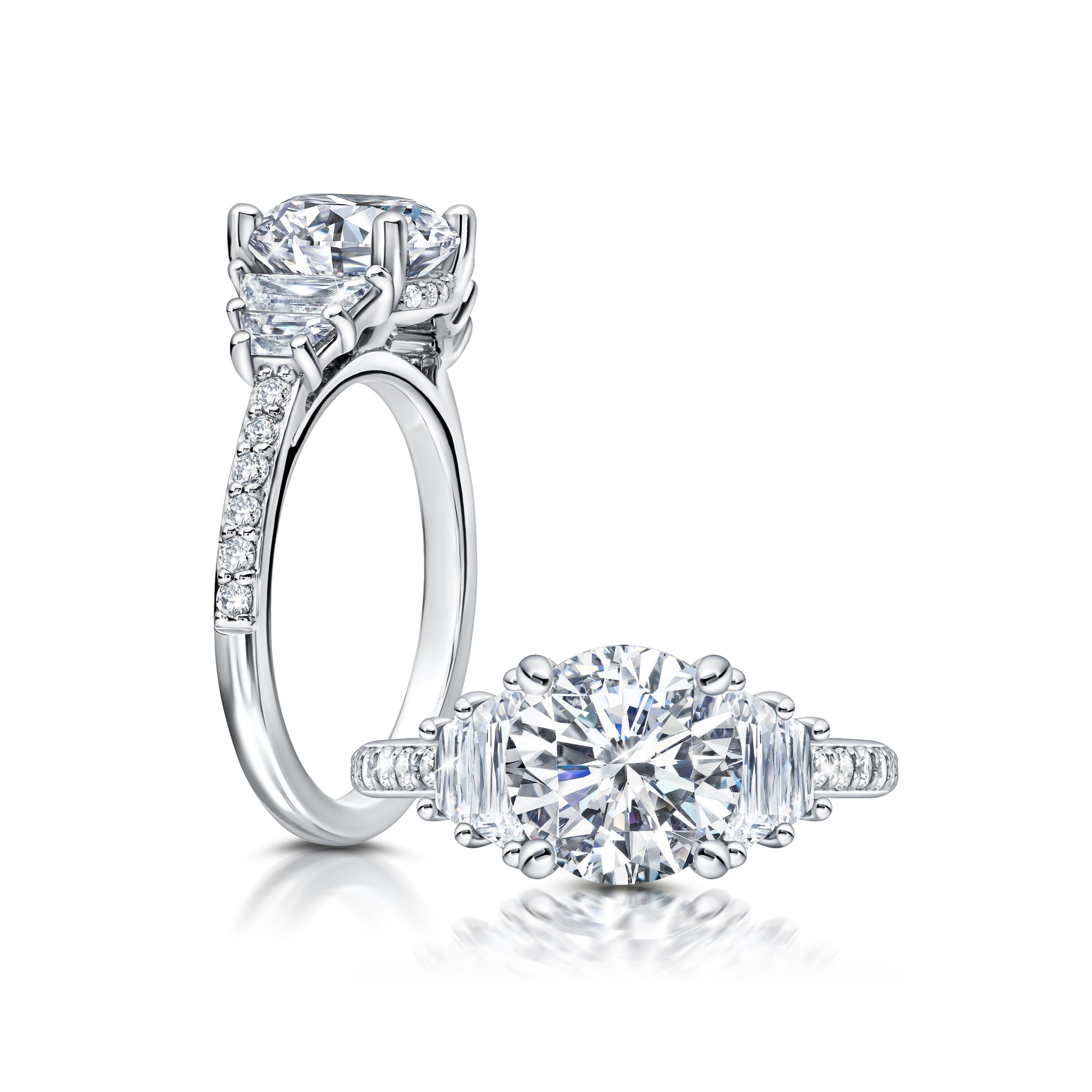 Peter adds a modern flair to this trapezoid three stone ring WSM646_4DiaY