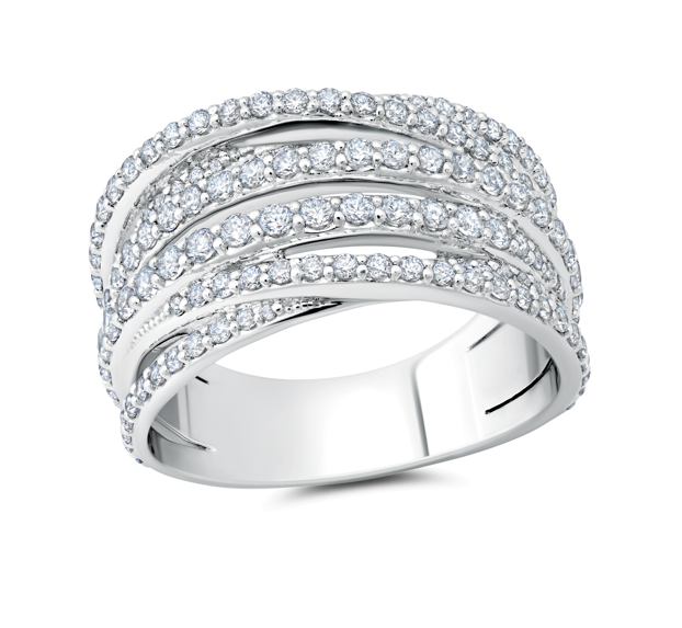 Peter Storm This Bold Band Layers Rows Of Diamonds Wbm699_4Diaw  WBM699_4DiaW