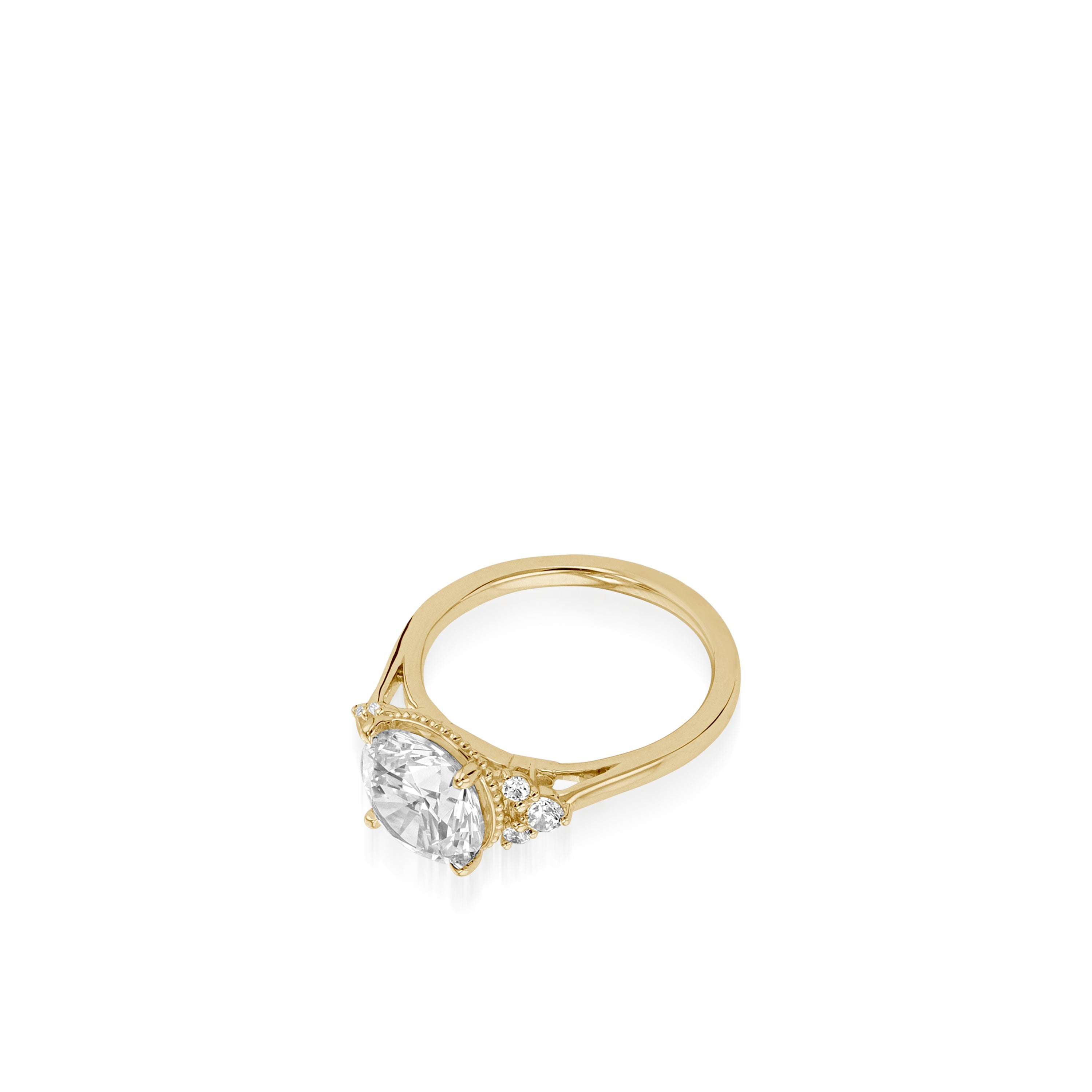 Scarlett Yellow Gold Engagement Ring
